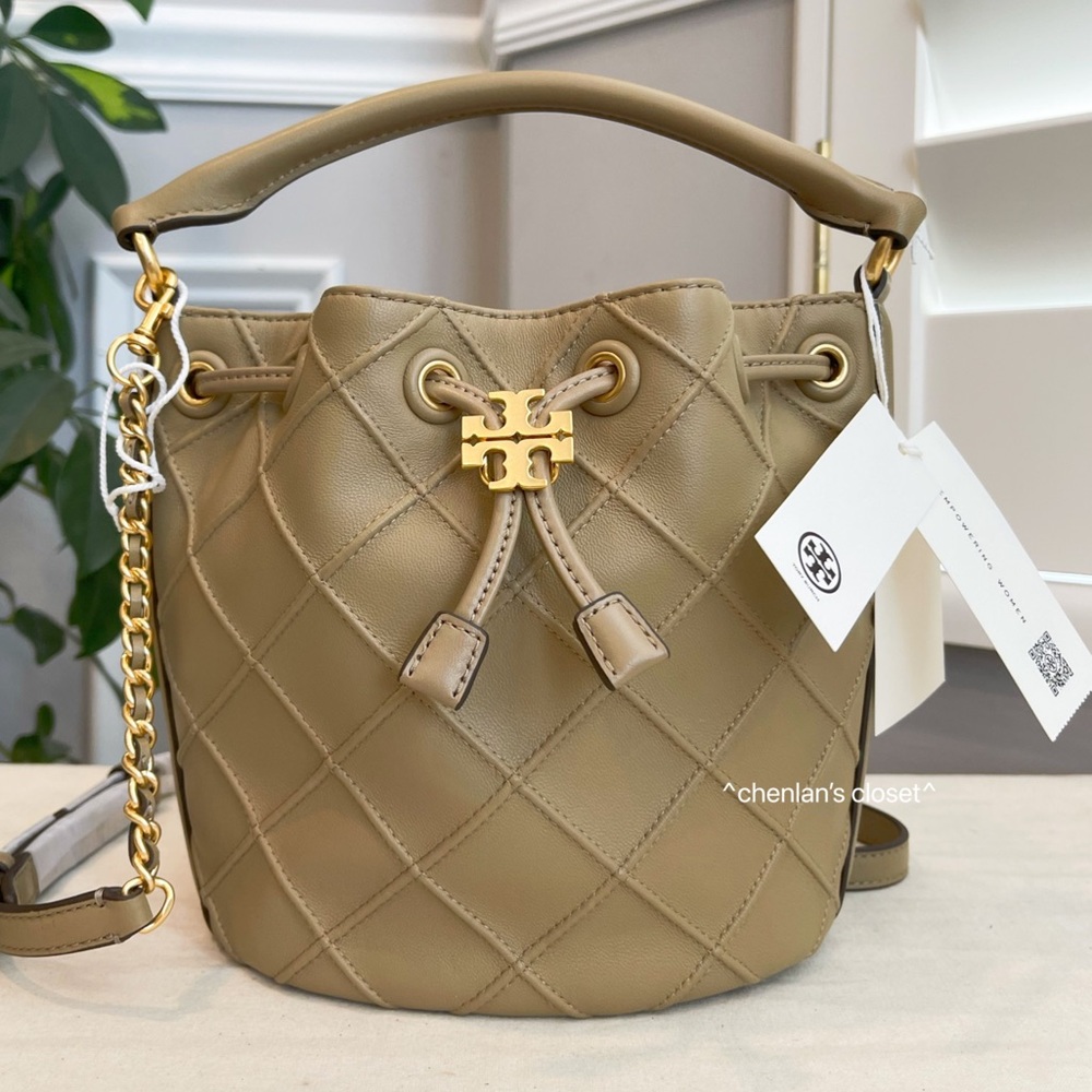 🔥NeW! Tory Burch Soft Fleming Bucket Bag - Picture 8 of 15